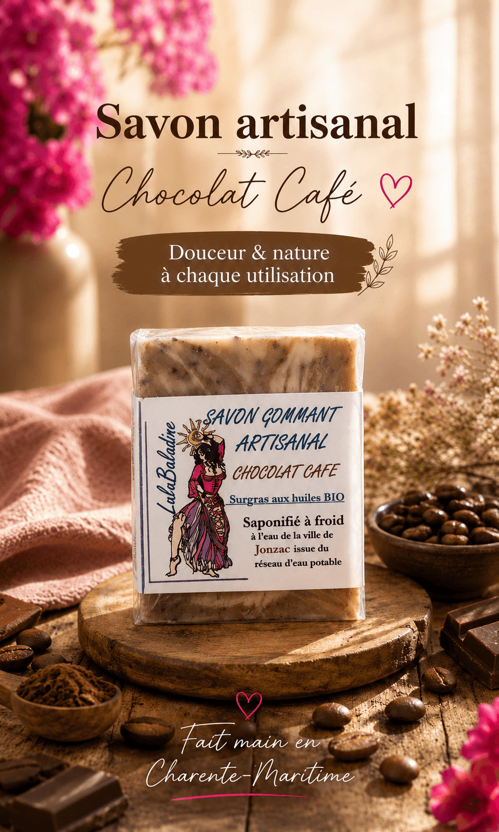 Savon Chocolat Café