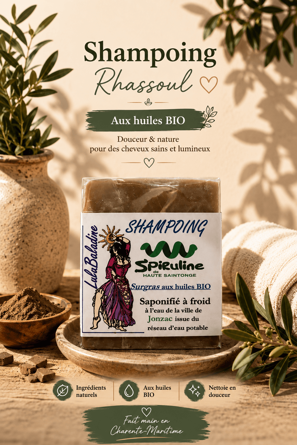 Shampoing Spiruline